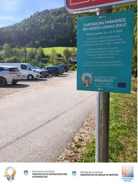 Parkirišče Gornji Dolič